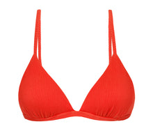 Laden Sie das Bild in den Galerie-Viewer, Product Front: Rio De Sol Haut Top Cotele-Tomate Tri-Fixo
