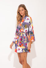 Laden Sie das Bild in den Galerie-Viewer, Image 09: Rio De Sol Robe De Plage Garden-Flower Kimono
