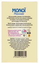Laden Sie das Bild in den Galerie-Viewer, Product Back: Tevi Monoi Oils Monoi Massage Au Tamanu 120Ml
