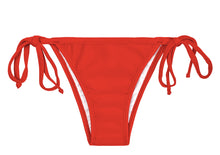 Laden Sie das Bild in den Galerie-Viewer, Product Front: Brazilian Bikini Shop Bas Red Lacinho
