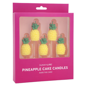 Ananas-Kuchenkerze