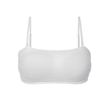 Laden Sie das Bild in den Galerie-Viewer, Product Front: Rio De Sol Haut Top Memphis-White Bandeau-Reto
