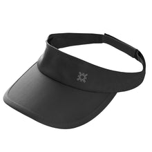 Laden Sie das Bild in den Galerie-Viewer, Product Front: Uv Line Visière Visor Athletic Dry Fem Black Upf50+
