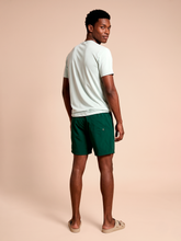 Laden Sie das Bild in den Galerie-Viewer, Model Back: Uv Line T-Shirt Pour Homme T-Shirt Uvpro Masc Light Green Upf50+
