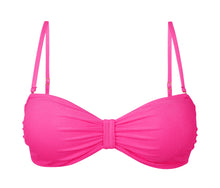 Laden Sie das Bild in den Galerie-Viewer, Product Front: Rio De Sol Haut Top Malibu-Rosa Bandeau-Duo
