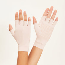 Laden Sie das Bild in den Galerie-Viewer, Image 02: Uv Line Gants Short Gloves Anti-Aging Uni Nude Upf50+
