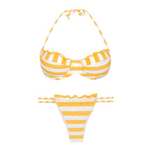 Laden Sie das Bild in den Galerie-Viewer, Product Front: Rio De Sol Ensemble Set Sunshine Balconet-Frufru Pipa-Frufru

