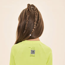 Laden Sie das Bild in den Galerie-Viewer, Image 04: Uv Line T-Shirt Acqua Qr Code Amarelo Fluor Upf50+
