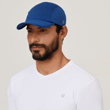 Laden Sie das Bild in den Galerie-Viewer, Image 02: Uv Line Casquette Cap Athletic Dry 2021 Masc Nav Yblue Upf50+

