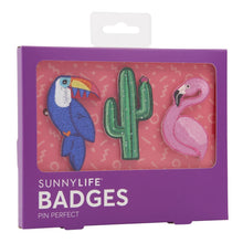 Laden Sie das Bild in den Galerie-Viewer, Image 06: Sunnylife Games/Activities Badges Tropical
