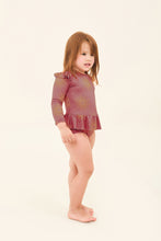 Laden Sie das Bild in den Galerie-Viewer, Image 02: Uv Line Maillot De Bain Bébé Baby Shine Malva Up50+
