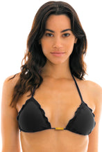 Laden Sie das Bild in den Galerie-Viewer, Gallery: Rio De Sol Haut Top Ambra Preto Eva
