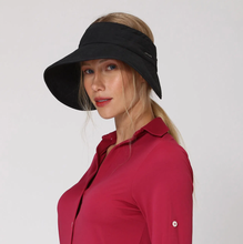 Laden Sie das Bild in den Galerie-Viewer, Model Front: Uv Line Visière Tokyo Fpu50+ Visor Black Uv
