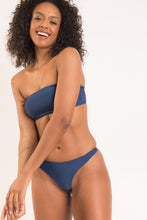 Laden Sie das Bild in den Galerie-Viewer, Image 08: Rio De Sol Ensemble Set Navy Bandeau-Reto Nice-Fio
