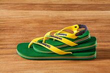 Laden Sie das Bild in den Galerie-Viewer, Image 03: Havaianas Tongs Havaianas Brasil Logo Green
