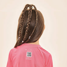 Laden Sie das Bild in den Galerie-Viewer, Image 04: Uv Line T-Shirt Acqua Qr Code Chiclete Fluor Upf50+
