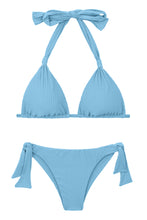 Laden Sie das Bild in den Galerie-Viewer, Product Front: Rio De Sol Ensemble Set Dots-Sky Mel Italy
