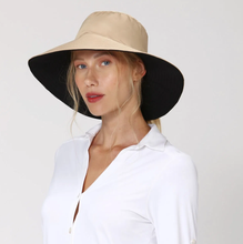 Laden Sie das Bild in den Galerie-Viewer, Image 02: Uv Line Chapeau Souple/Capeline San Diego Kaki/Preto
