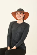 Laden Sie das Bild in den Galerie-Viewer, Image 05: Uv Line Chapeau Souple/Capeline San Diego Preto Caramelo Upf50+

