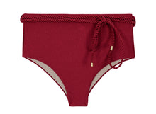 Laden Sie das Bild in den Galerie-Viewer, Product Front: Rio De Sol Bas Bottom Shimmer-Divino Belted-High-Waist
