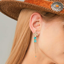 Laden Sie das Bild in den Galerie-Viewer, Image 02: Hipanema Boucles D'oreille Alabaster Turquoise Hipanema
