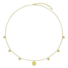 Laden Sie das Bild in den Galerie-Viewer, Model Front: Hipanema Collier Serenity Yellow Hipanema
