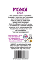 Laden Sie das Bild in den Galerie-Viewer, Product Back: Tevi Monoi Oils Monoi Coco Traditionnel
