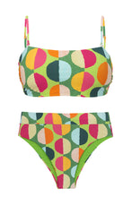 Laden Sie das Bild in den Galerie-Viewer, Product Front: Rio De Sol Ensemble Set Garden-City Bandeau-Reto Hotpant-Cos
