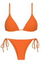 Laden Sie das Bild in den Galerie-Viewer, Product Front: Rio De Sol Ensemble Set St-Tpz-Tangerina Tri-Inv Ibiza
