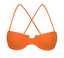 Laden Sie das Bild in den Galerie-Viewer, Product Front: Rio De Sol Haut Top St-Tpz-Tangerina Balconet
