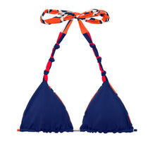 Laden Sie das Bild in den Galerie-Viewer, Product Back: Rio De Sol Haut Top Amore-Red Tri-Rev
