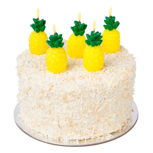 Ananas-Kuchenkerze