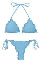 Laden Sie das Bild in den Galerie-Viewer, Product Front: Rio De Sol Ensemble Set Dots-Sky Frufru-Fio
