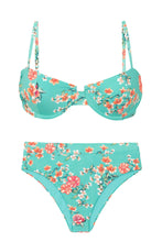 Laden Sie das Bild in den Galerie-Viewer, Product Front: Rio De Sol Ensemble Set Botanic Balconet Hotpant-Cos
