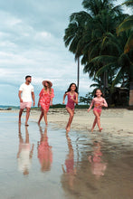 Laden Sie das Bild in den Galerie-Viewer, Image 06: Uv Line Une Pièce Fille Swimsuit Girl Marcela Fuchsia White Upf50+
