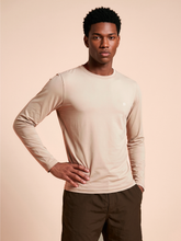 Laden Sie das Bild in den Galerie-Viewer, Gallery: Uv Line T-Shirt Pour Homme Longsleeve New Fit Masc Sand Upf50+
