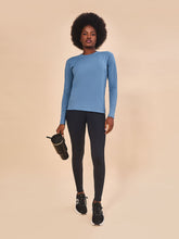 Laden Sie das Bild in den Galerie-Viewer, Image 04: Uv Line T-Shirt Longsleeve Uvpro Indigo Upf50+
