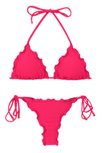 Laden Sie das Bild in den Galerie-Viewer, Product Front: Rio De Sol Ensemble Set Dots-Virtual-Pink Frufru-Fio
