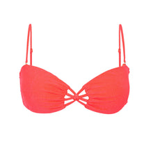 Laden Sie das Bild in den Galerie-Viewer, Product Front: Rio De Sol Haut Top Malibu-Folia Bandeau-Iris
