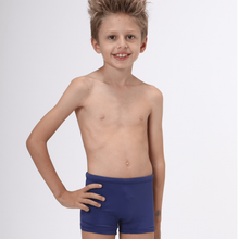 Laden Sie das Bild in den Galerie-Viewer, Image 05: Uv Line Maillot De Bain Garçon Trunks Kids F Inf Navy Blue Upf50+
