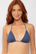 Laden Sie das Bild in den Galerie-Viewer, Gallery: Rio De Sol Haut Top Carmel-Blue Tri-Inv
