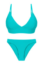 Laden Sie das Bild in den Galerie-Viewer, Product Front: Rio De Sol Ensemble Set Cotele-Jade Tri-Tank Essential-Comfy
