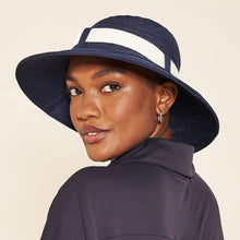 Laden Sie das Bild in den Galerie-Viewer, Image 05: Uv Line Chapeau Souple/Capeline Hat Paris Ville L Fem Blue White Upf50+
