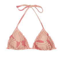Laden Sie das Bild in den Galerie-Viewer, Product Front: Rio De Sol Haut Top Banana Rose Frufru

