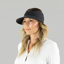 Laden Sie das Bild in den Galerie-Viewer, Image 02: Uv Line Visière Visor Granada Eva Fem Matte Black Upf50+
