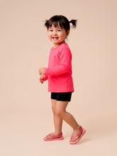 Laden Sie das Bild in den Galerie-Viewer, Image 03: Uv Line T-Shirt Longsleeve Baby Pink Fluor Upf50+
