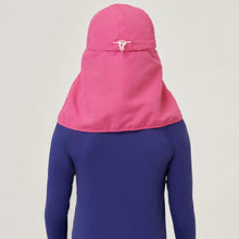 Laden Sie das Bild in den Galerie-Viewer, Model Back: Uv Line Casquette Legionario Teens Pink Upf50+
