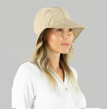 Laden Sie das Bild in den Galerie-Viewer, Image 04: Uv Line Chapeau Souple/Capeline San Remo Areia Offwhite Upf50+

