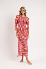 Laden Sie das Bild in den Galerie-Viewer, Image 05: Rio De Sol Vêtement De Plage Floral-Scales Dress Lucy
