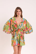 Laden Sie das Bild in den Galerie-Viewer, Gallery: Rio De Sol Robe De Plage Tropical Kaftan Bel

